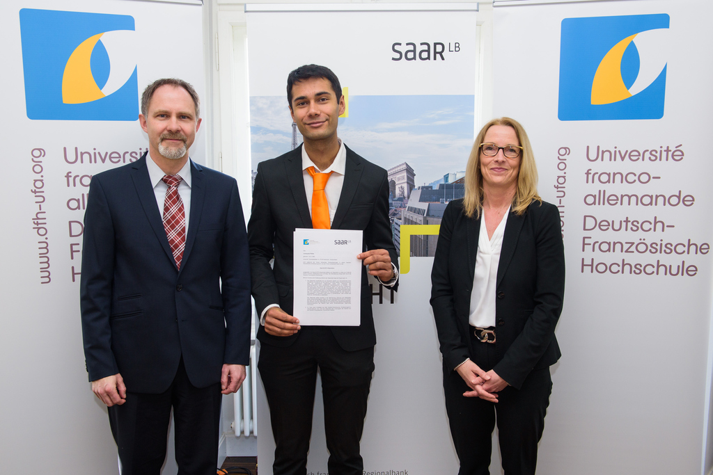 Stipendium für Deutsch-Französischen Masterstudent