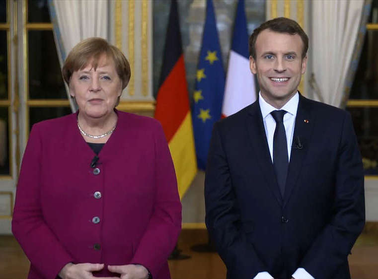 Merkel und Macron